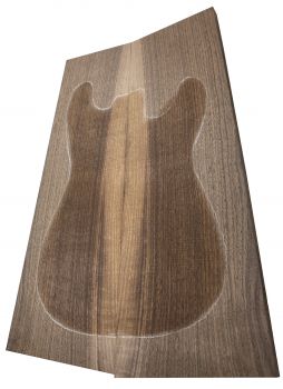 Top American Walnut figured AA, 2-pcs., 20mm